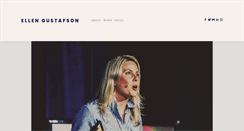 Desktop Screenshot of ellengustafson.com